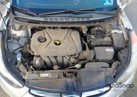 2013 Hyundai Elantra Gls/Limited from USA, damaged, VIN KMHDH4AE5DU578665